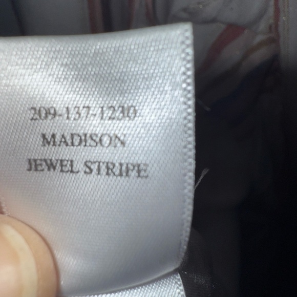 RAILS Madison Wrap Dress in Jewel Stripe SZ L - Picture 8 of 8